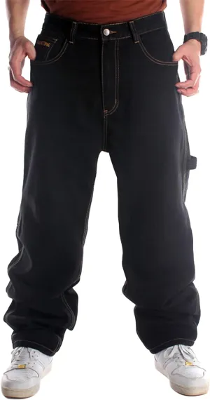 EnllerviiD Men's Baggy Hip Hop Denim Jeans Loose Fit Vintage Skateboard Skater Dance Pants