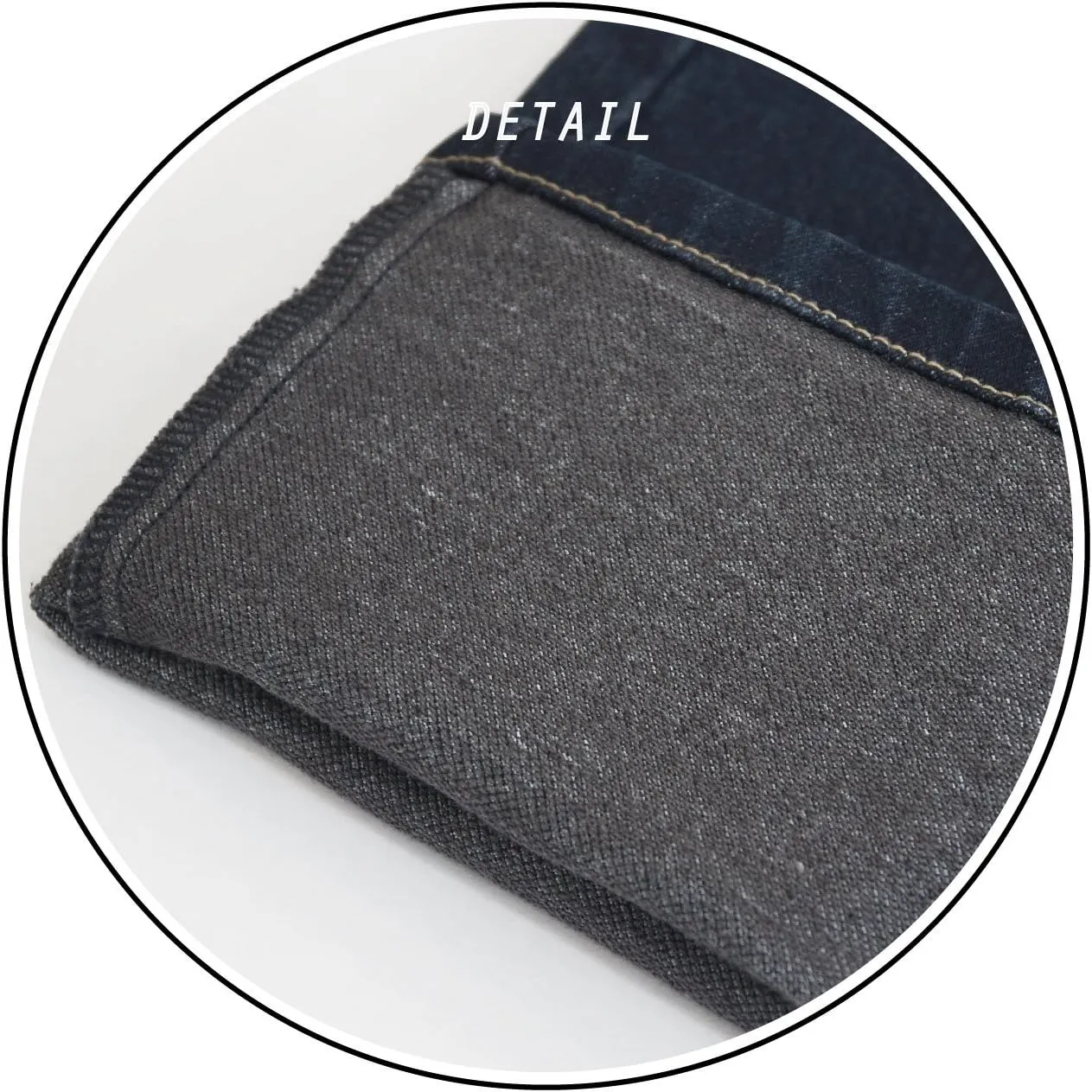 ETHANOL Mens Super Comfy Straight Stretch Knit Jersey Denim Five Pocket Jean