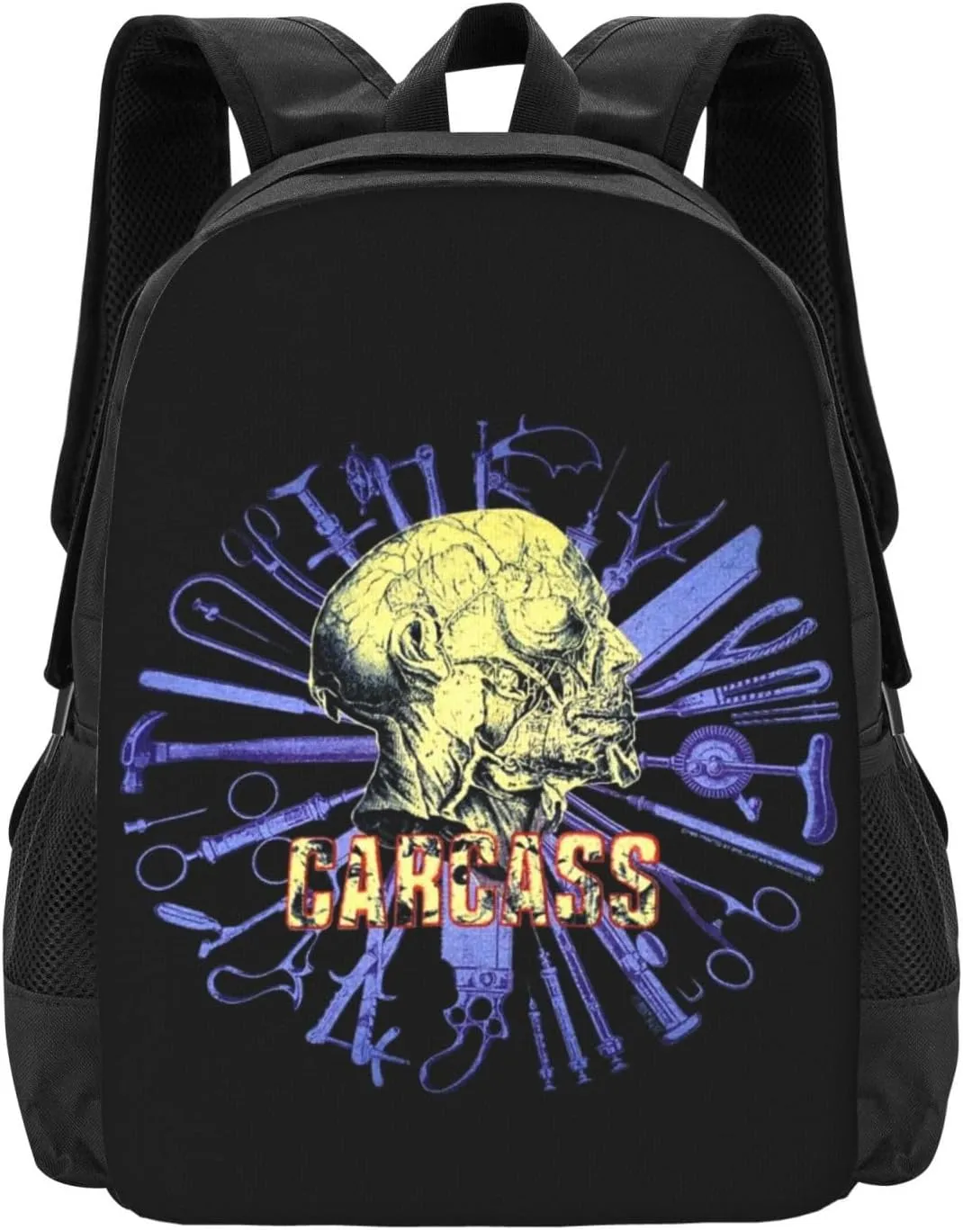 EUGENEHW Carcass Backpack Large Capacity Leisure Travel Backpack Book Bag Outgoing Daypack 12.5x5.5x16.5 inch