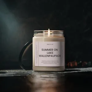 Experience Summer at Lake Wallenpaupack with Our Handcrafted Eco-Friendly Soy Candle - Perfect Gift for Lake Wallenpaupack Enthusiasts