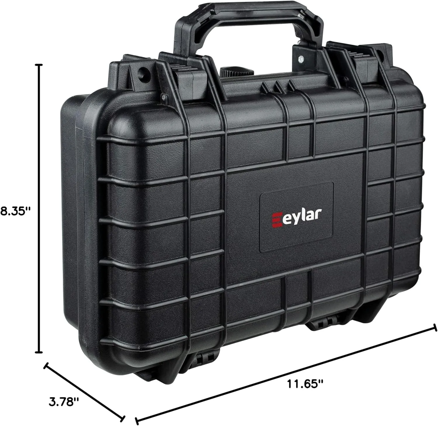 Eylar Tactical Hard Gun Case Water & Shock Proof With Foam TSA Approved 11.6 Inch 8.3 Inch 3.8 Inch