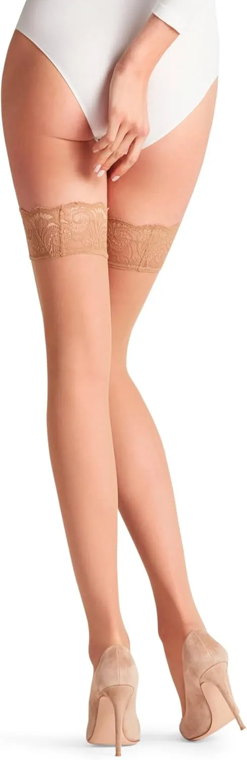 FALKE womens Matt Deluxe 20 Den Stay-ups W 1 Pair