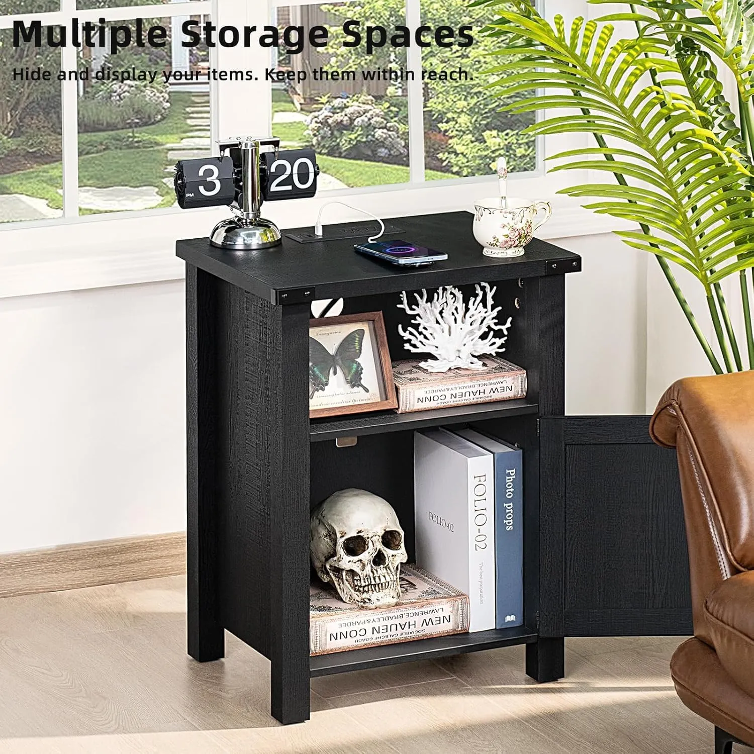 Farmhouse Dresser and Nightstand Sets 3 Piece, Furniture Set 18" Night Stand with Charging Station and 6 Drawers Dressers for Bedroom, 54" Dresser and Nightstand Set for Bedroom, Living Room