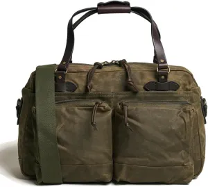 Filson 48 Hour Tin Cloth Duffle Bag (Otter Green)