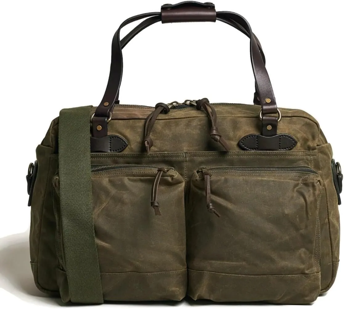 Filson 48 Hour Tin Cloth Duffle Bag (Otter Green)