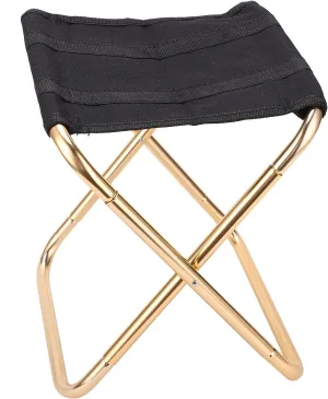 Folding Camping Stool Lightweight Folding Stool Travel Footstool Mini Folding Stool Portable Fishing Seat for BBQ Picnic Hiking Outdoor