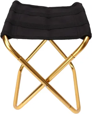 Folding Camping Stool, Portable Collapsible Camp Stool Lightweight Folding Camping Chair, Portable Outdoor Chairs for Outdoor Hiking Backpacking Fishing Picnic Barbecue