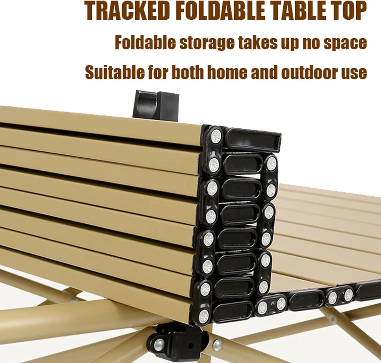 Folding Camping Table and Chair, Lightweight Picnic Table Aluminum Roll-up Table Portable Camp Chairs Foldable Lawn Chair with Carrying Bag, Blue