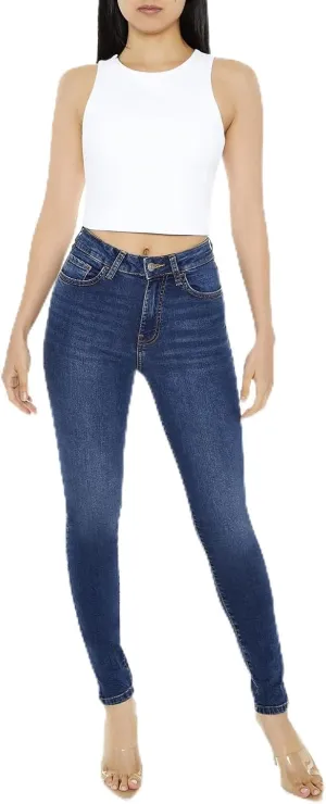 Forever 21 Women's Stretch-Denim Skinny Jeans