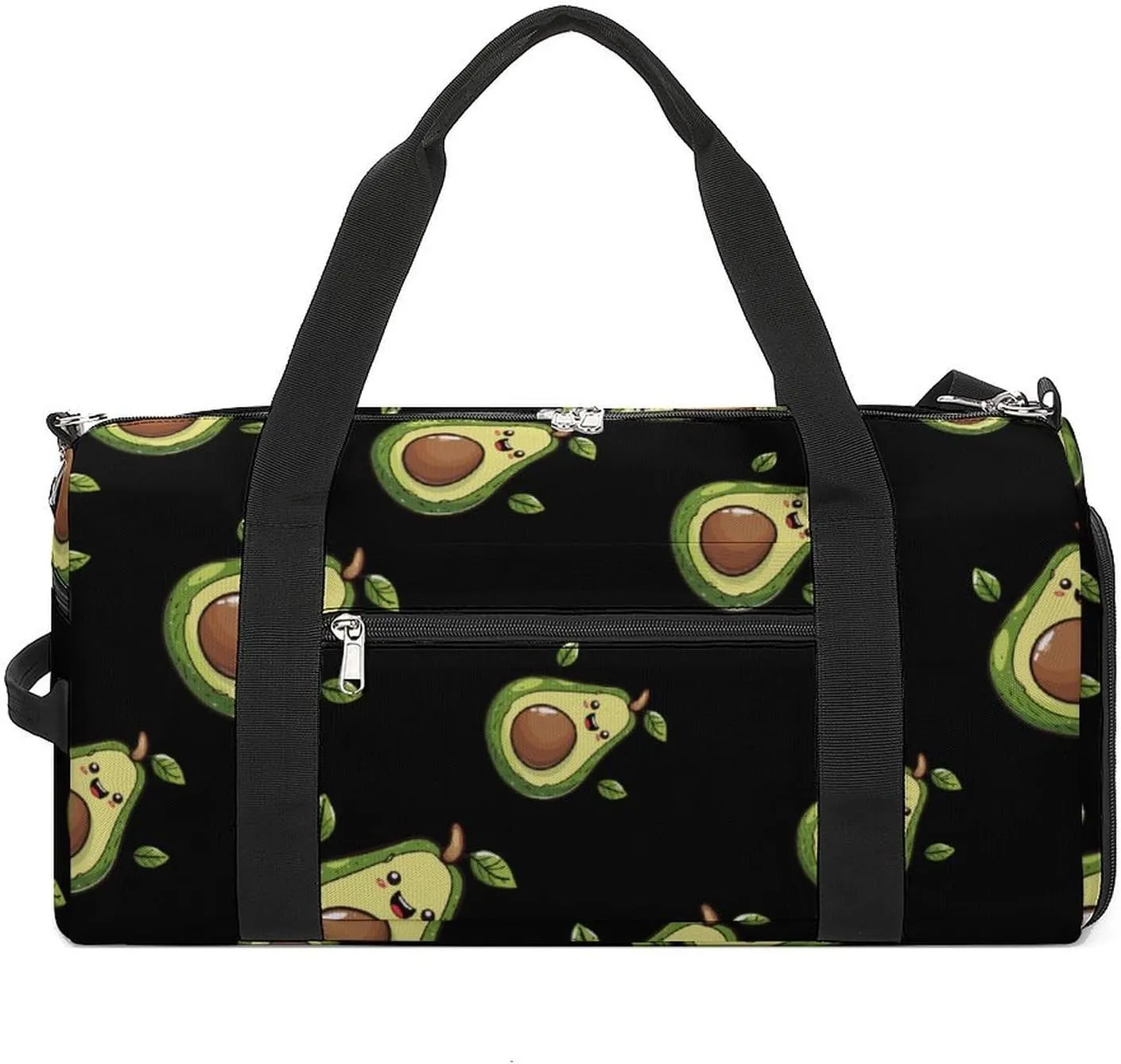 Fruit Pattern Sports Gym Bag for Men Women Travel Duffel Bag with Shoulder Strap