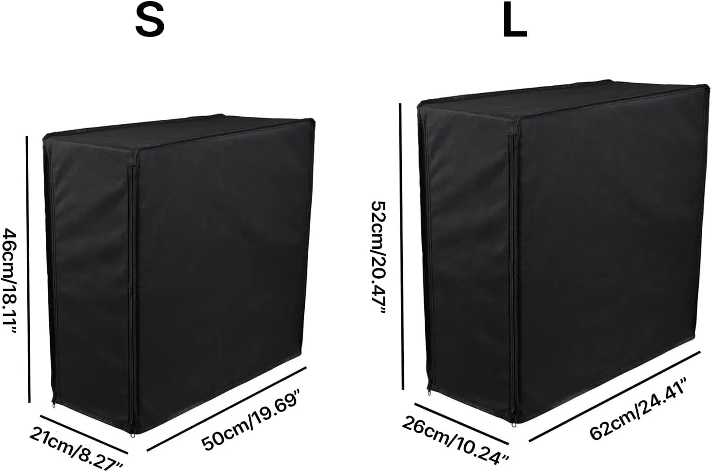 Full Coverage Bag Zipper Enclosure for Computer Case Full Shielding Bag Zipper Covers for All Users