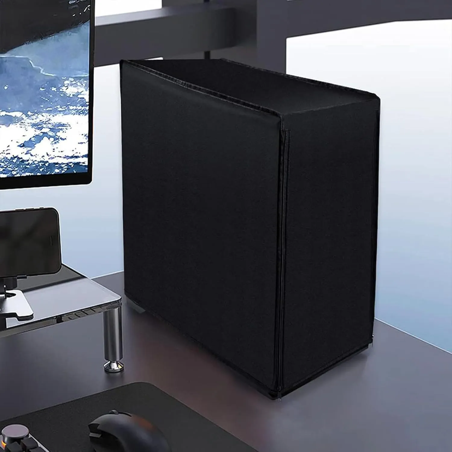 Full Coverage Bag Zipper Enclosure for Computer Case Full Shielding Bag Zipper Covers for All Users