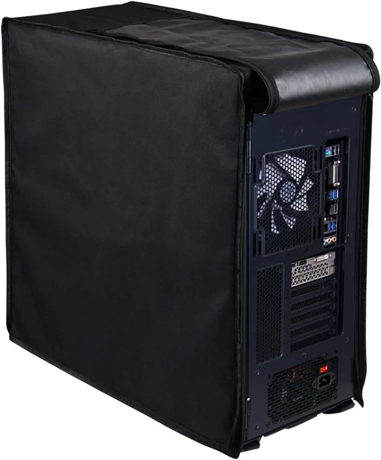Full Coverage Bag Zipper Enclosure for Computer Case Full Shielding Bag Zipper Covers for All Users
