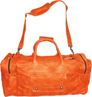 Full Hide Leather Travel/Flight Duffle Bag