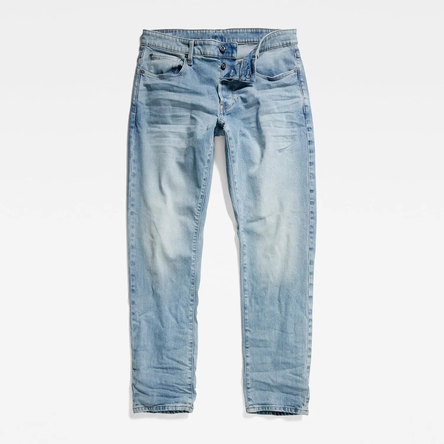 G-Star Raw Men's 3301 Tapered Fit Jean In Nippon Stretch Denim