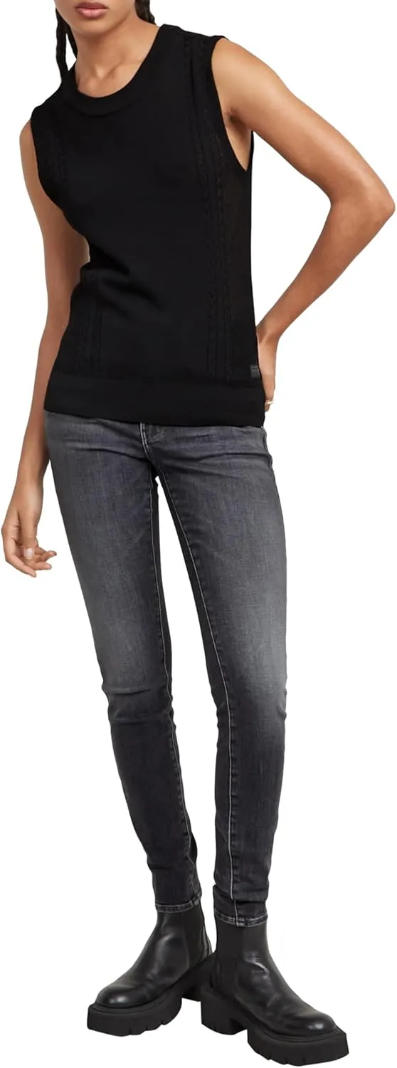 G-STAR Women's 3301 Skinny Fit Denim Jeans