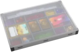 Gamegenic Token Silo XL Convertible - Versatile Storage Solution for Tabletop Gaming Accessories, 15 Removable Trays in 5 Different Sizes, Stackable Token Box, Black Color, Made