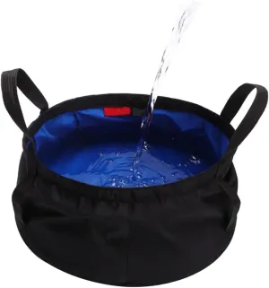 GANAZONO 2 Pcs 8.5l Wash Basin Foldable Heat-Resistant Bubble Water Bag for Outdoor Camping Travel Needs