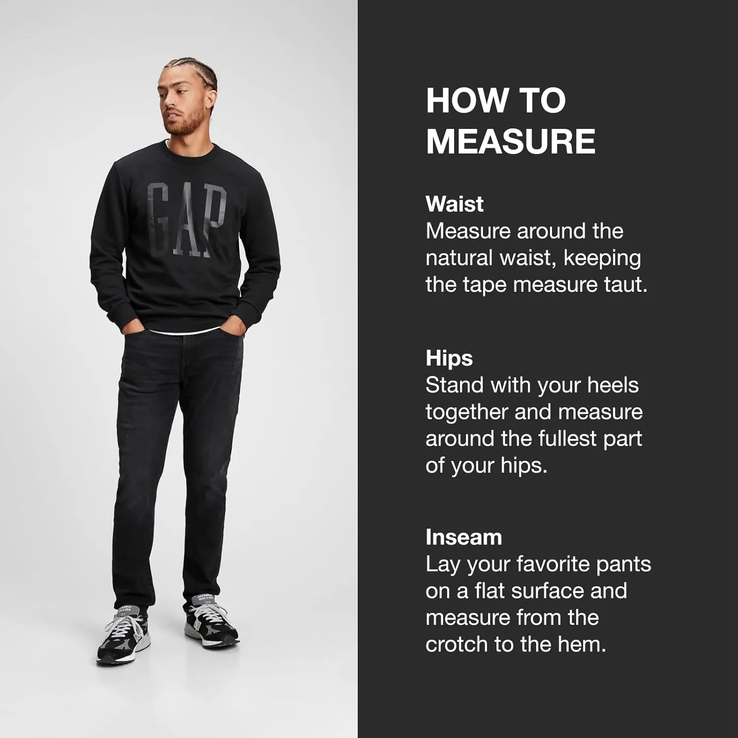 GAP Men's Straight Fit Denim Jeans