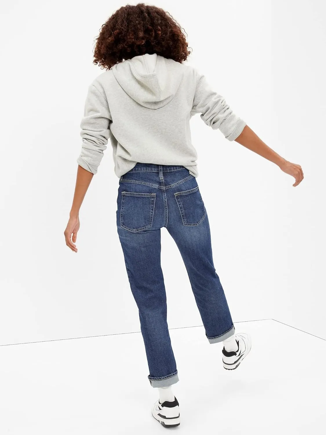 GAP Women's High Rise Straight Fit Denim Jeans