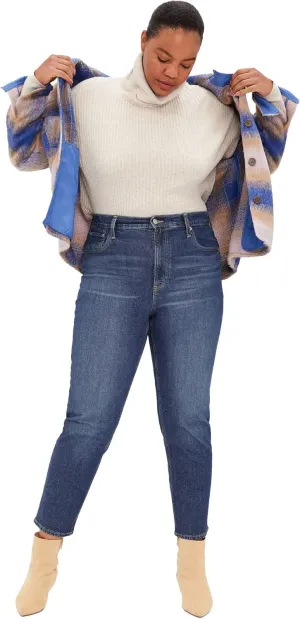 GAP Women's High Rise Straight Fit Denim Jeans