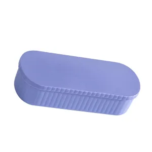 Gatuida Box Makeup Brush Storage Box and Makeup Brush Cleaner Cleaning Storage Vanity Holder Organisers Organizer Use Pp Purple
