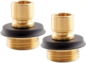 Gilmour Brass Male Quick Connector Faucet