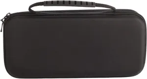 GP 807 Large Capacity Storage Box, Portable Protective Hard with Mezzanine, Travel Friendly Carry for Steam Deck Game Console, Black