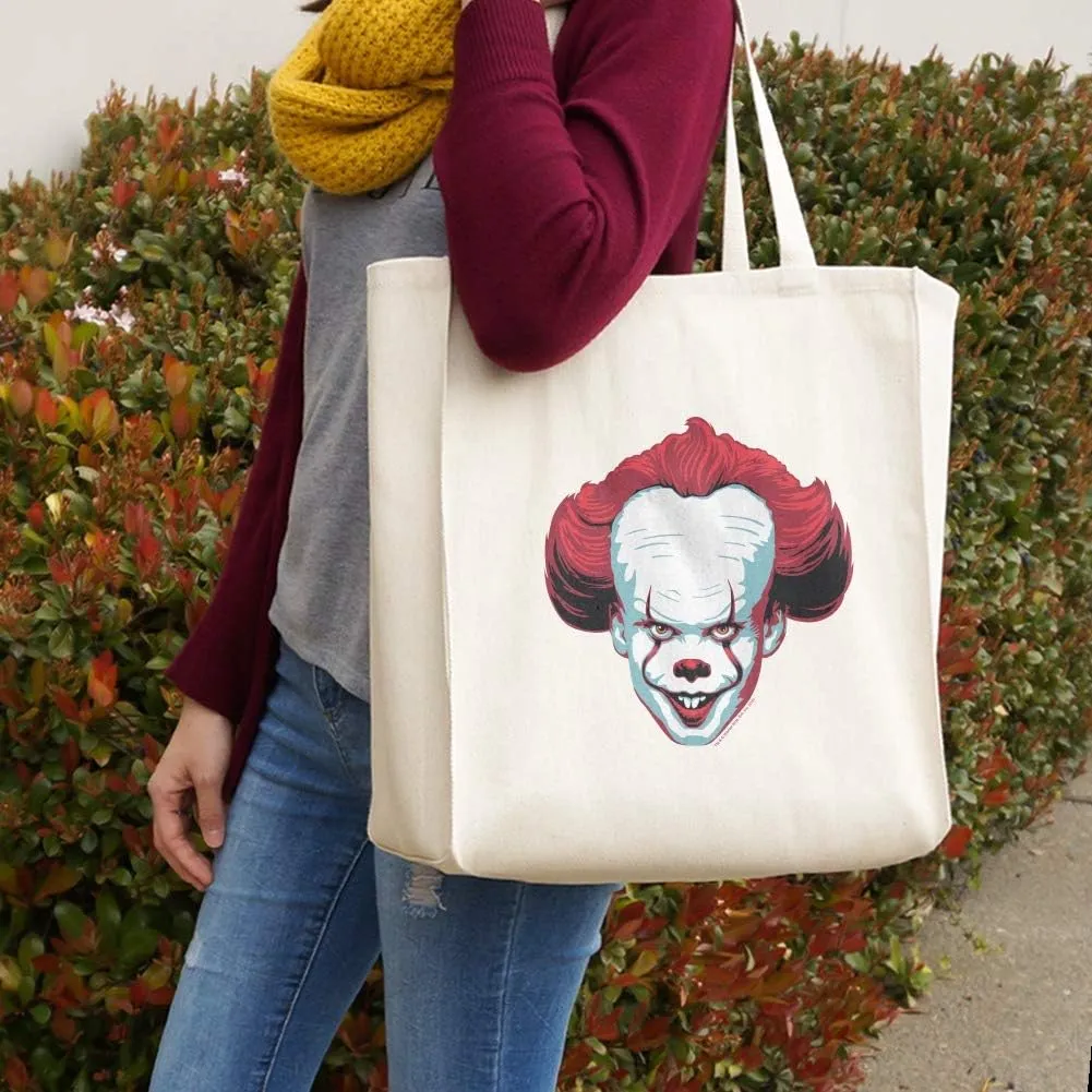 GRAPHICS & MORE IT Pennywise Come Home Grocery Travel Reusable Tote Bag