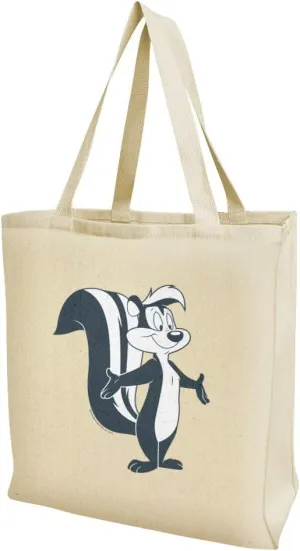 GRAPHICS & MORE Looney Tunes Pepe Le Pew Grocery Travel Reusable Tote Bag
