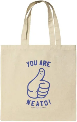 GRAPHICS & MORE You Are Neato Cool Funny Humor Grocery Travel Reusable Tote Bag
