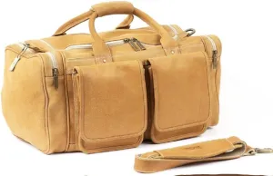 Hamptons Distressed Leather Duffle