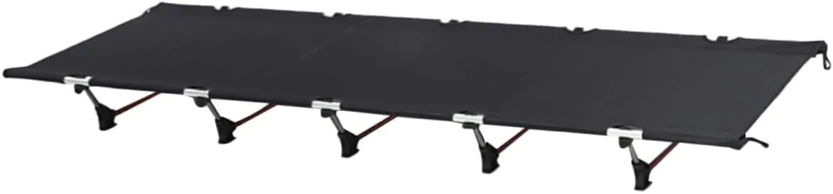 HANABASS Portable Folding Bed Camping Cot Tent Bed Metal Collapsible Guest Oxford Fabric