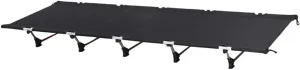 HANABASS Portable Folding Bed Camping Cot Tent Bed Metal Collapsible Guest Oxford Fabric