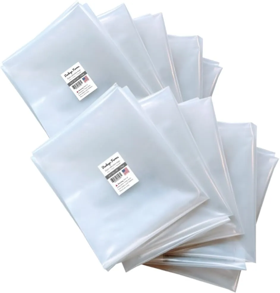 Harbor Freight Dust Collector Bags for Central Machinery 35 and 70 Gallon Dust Collectors | Made in USA