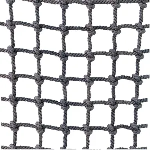 Heavy-Duty Climbing Net,Polyester Safety Net,Balcony Stairs Railing Protection Net,Climbing Wall, Indoor & Outdoor Decor Rope Net(Size:6.5FTx26.2FT)