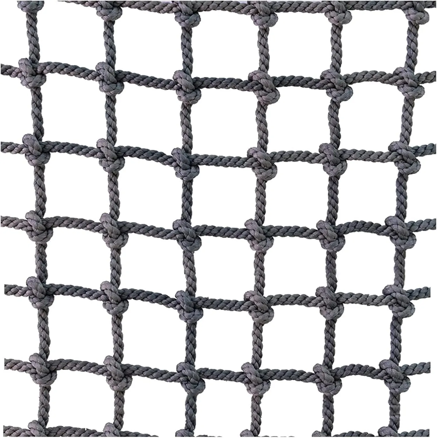 Heavy-Duty Climbing Net,Polyester Safety Net,Balcony Stairs Railing Protection Net,Climbing Wall, Indoor & Outdoor Decor Rope Net(Size:6.5FTx26.2FT)