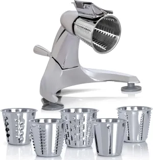 Heavy Duty Vegetable Chopper, Dynamic Food Processor with Stainless-Steel Shredders