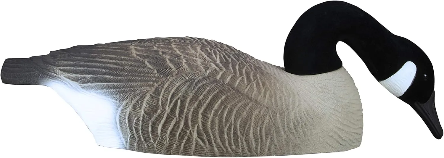 Higdon Outdoors Half Shell Goose Decoys for Waterfowl Hunting | Realistic & Stackable for Optimal Storage | Variety of Sizes and Species: Canada/Specklebelly/Blue/Snow/Sleeper/Full-Size/Magnum | 6pk
