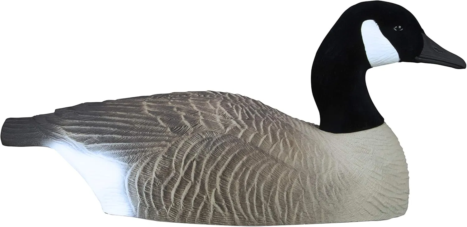 Higdon Outdoors Half Shell Goose Decoys for Waterfowl Hunting | Realistic & Stackable for Optimal Storage | Variety of Sizes and Species: Canada/Specklebelly/Blue/Snow/Sleeper/Full-Size/Magnum | 6pk
