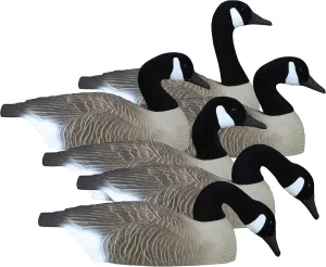 Higdon Outdoors Half Shell Goose Decoys for Waterfowl Hunting | Realistic & Stackable for Optimal Storage | Variety of Sizes and Species: Canada/Specklebelly/Blue/Snow/Sleeper/Full-Size/Magnum | 6pk