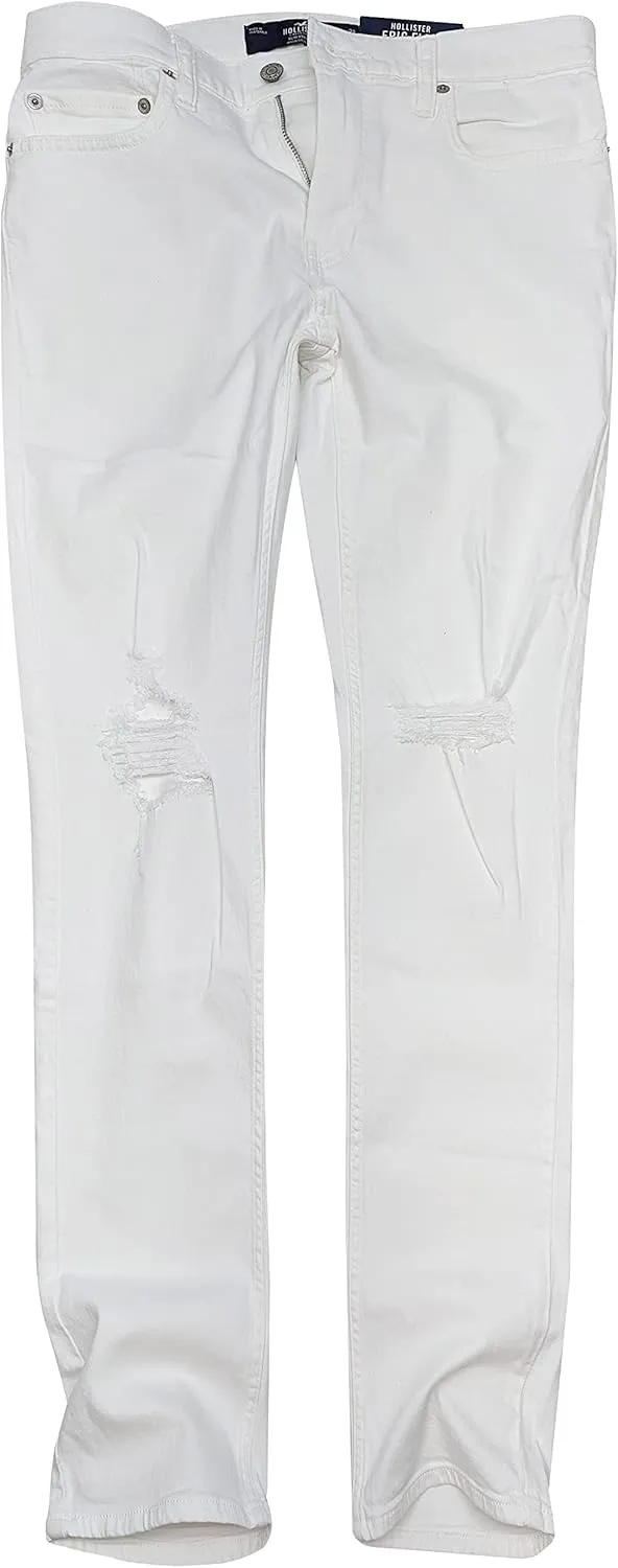Hollister California Men's Epic Flex Slim Straight Jeans HOM-32