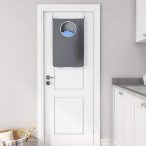 Home Lavish Door Hamper-Hanging Laundry Bag with Hooks for Bedroom or Bathroom-Space Saving for House, Apartment, or Dorm Essentials