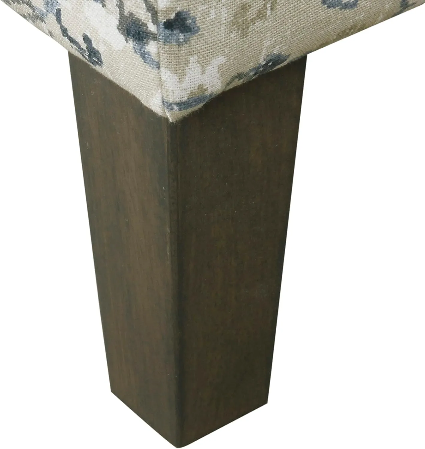 HomePop Large Decorative Storage Bench - Antiqued Blue