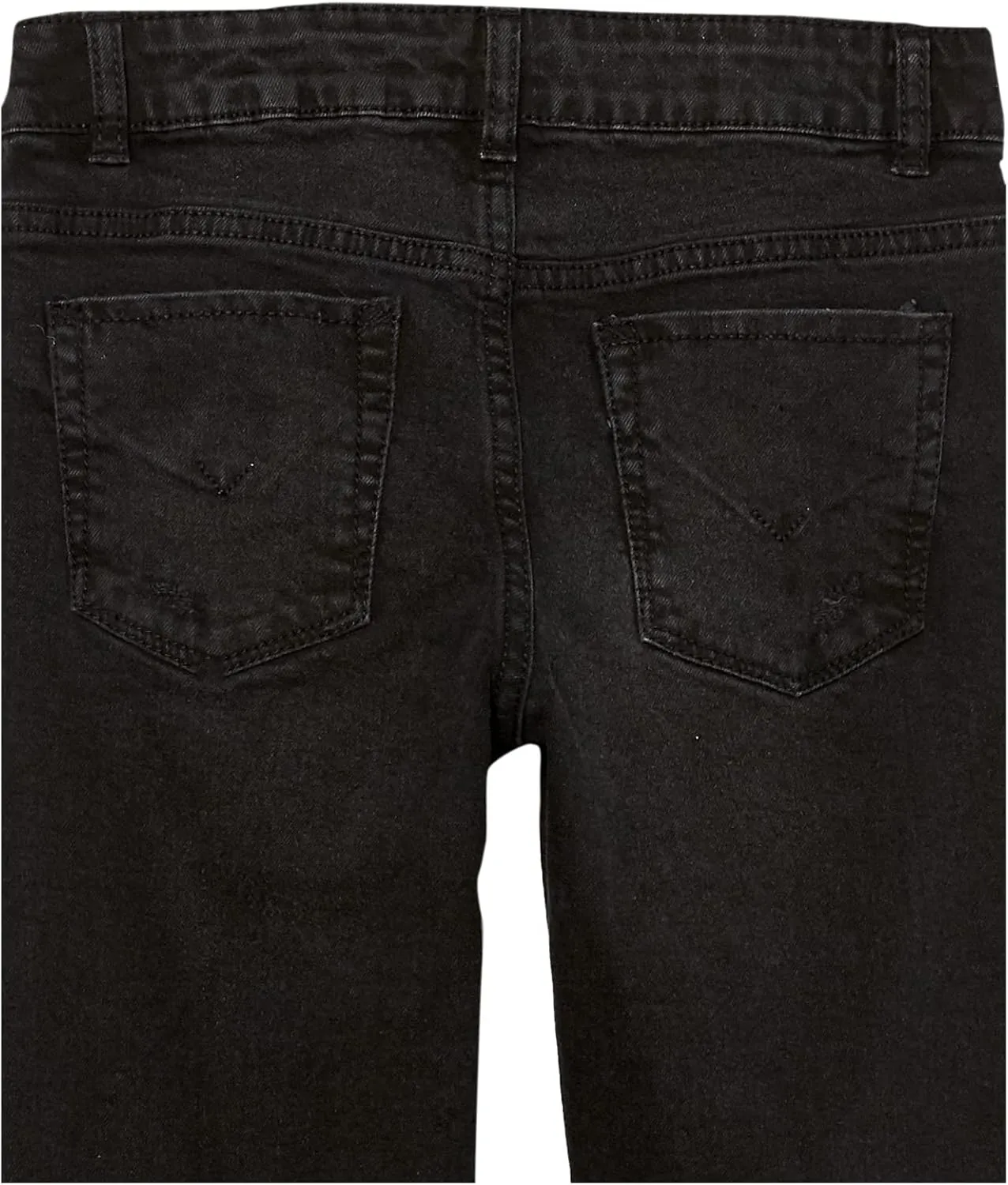 HUDSON Girls' Straight Leg Stretch Denim Jean