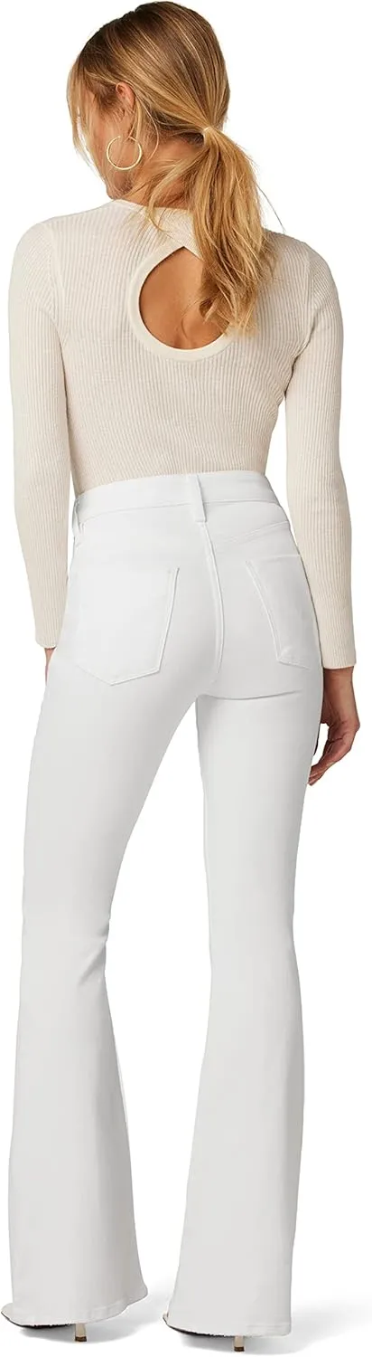HUDSON Women's Holly High Rise, Petite, Flare Jean