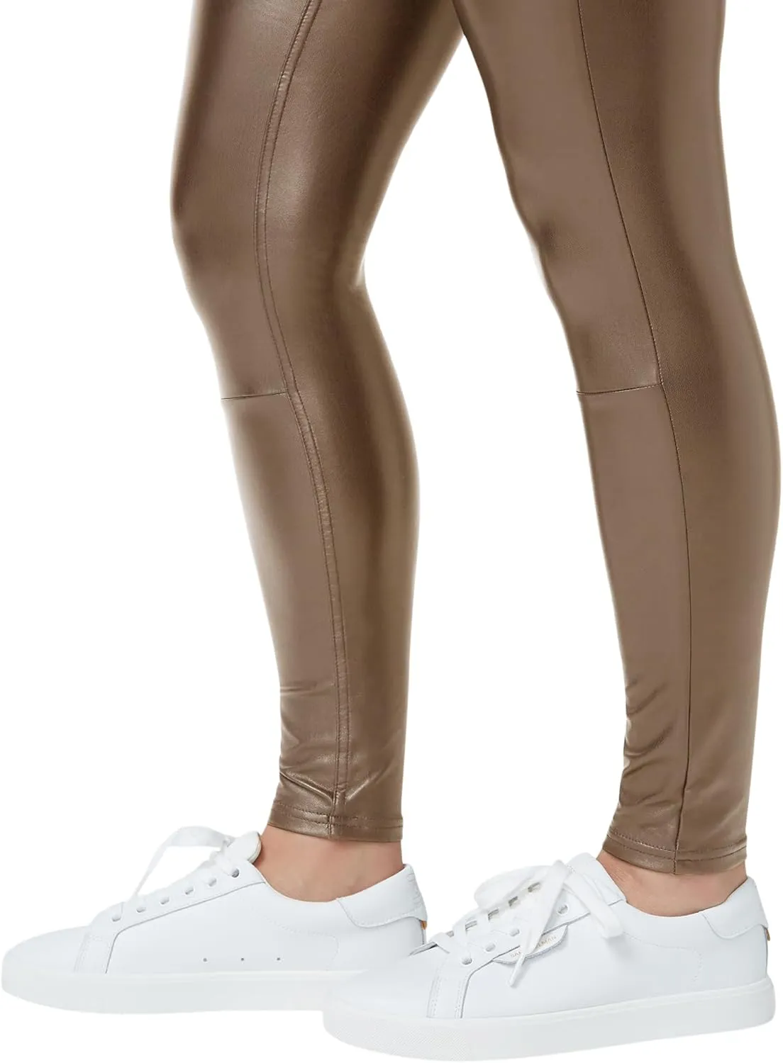 HUE Women's Faux Leather Leggings