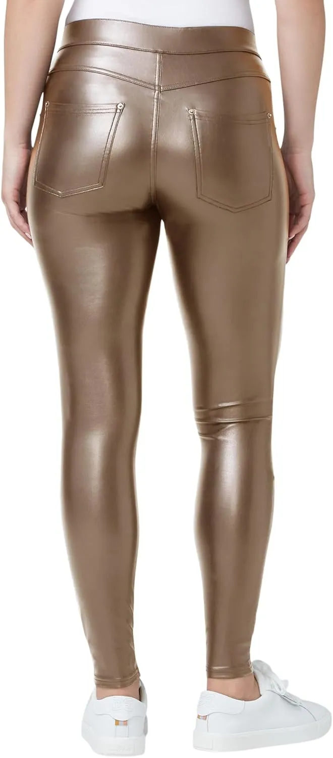 HUE Women's Faux Leather Leggings