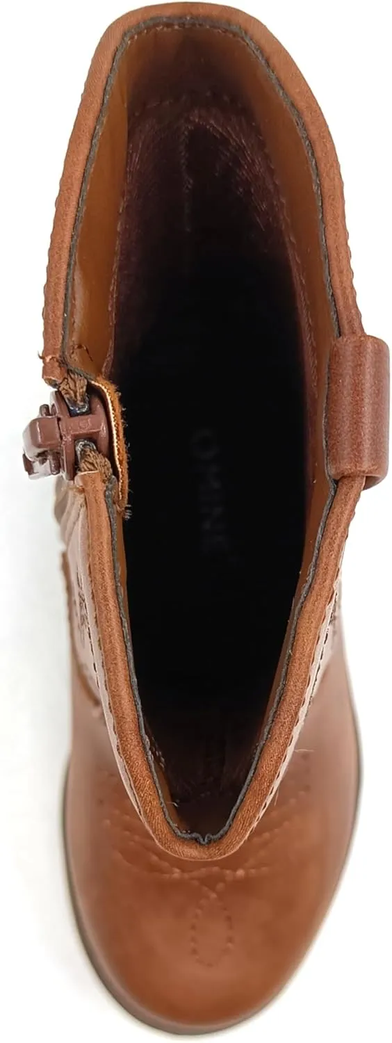 ICEBIRDS Little Kid's and Toddler Western Cowboy Boot