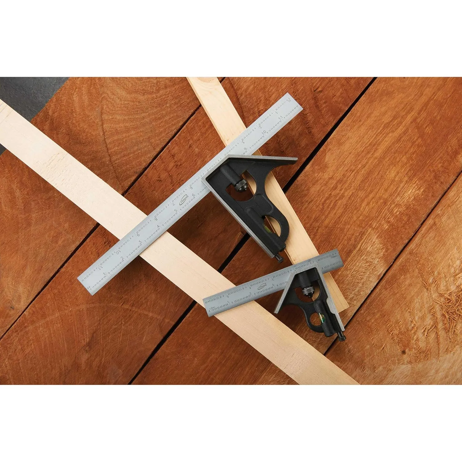 iGaging Combination Square Set 6" & 12" 4R Steel Blade High Precision